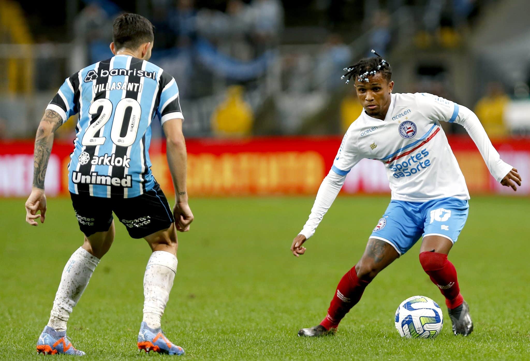 Kayky em a&ccedil;&atilde;o pelo Bahia