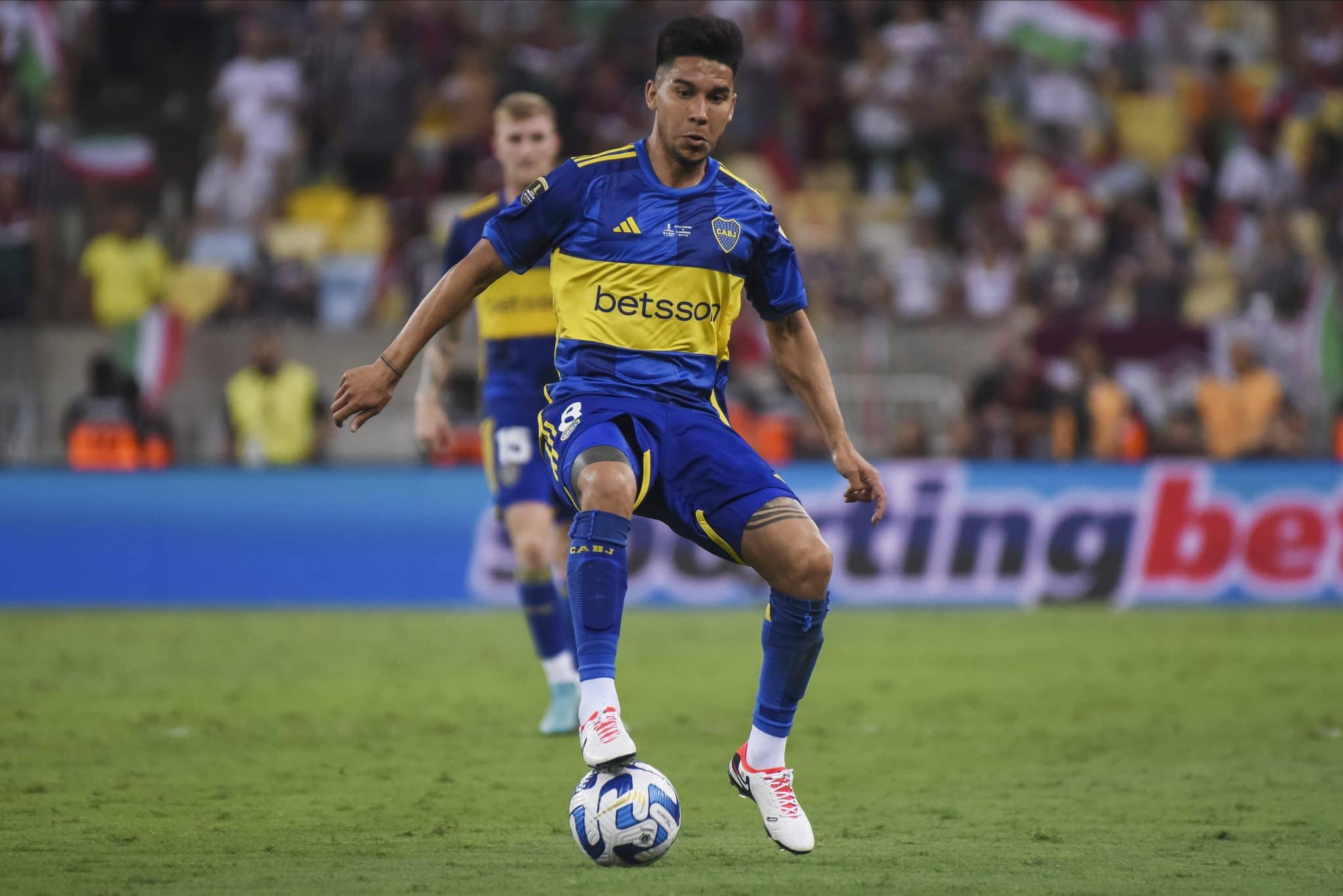 Pol Fern&aacute;ndez, volante do Boca Juniors