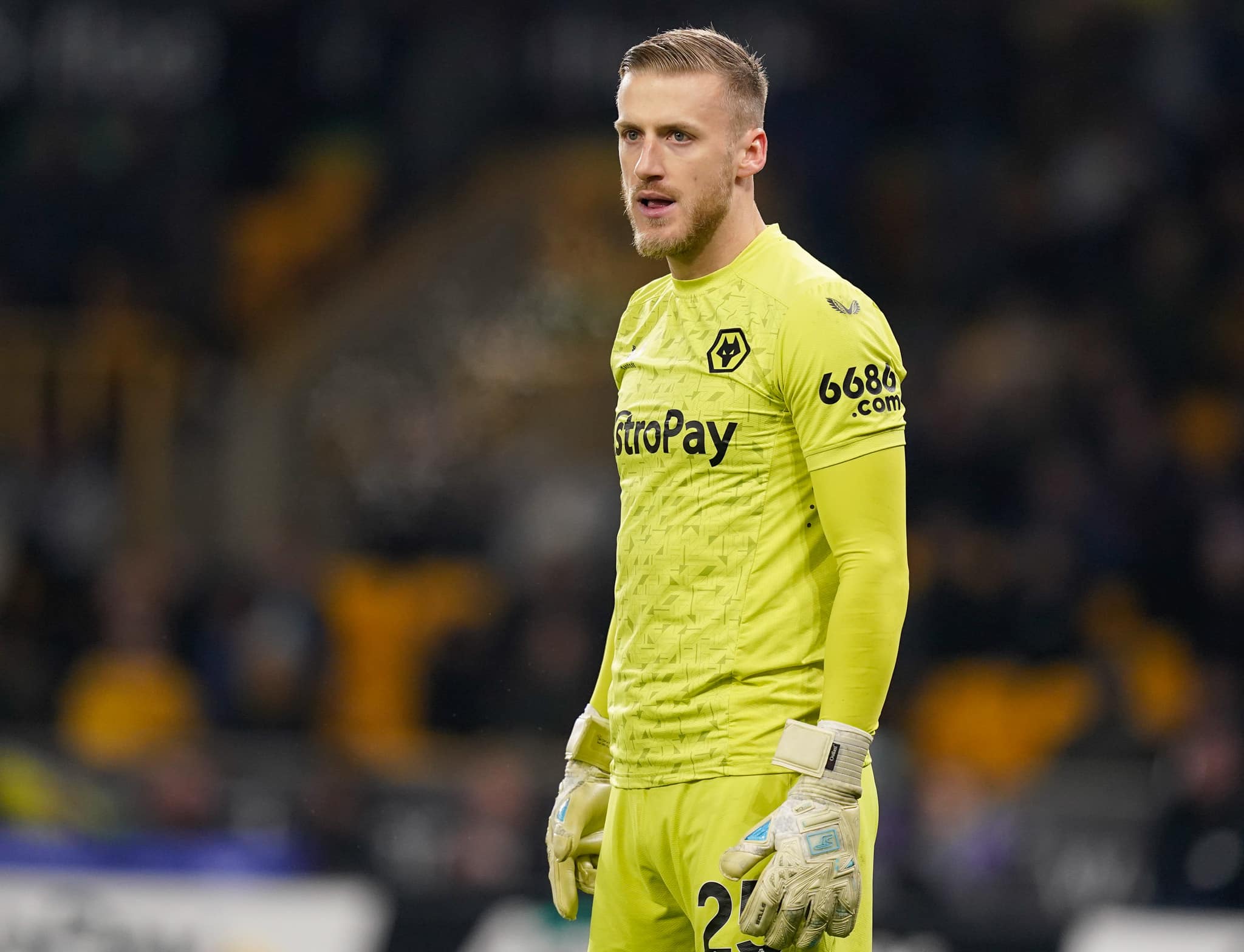 Foto: (IconSport) - Dan Bentley, goleiro do Wolverhampton