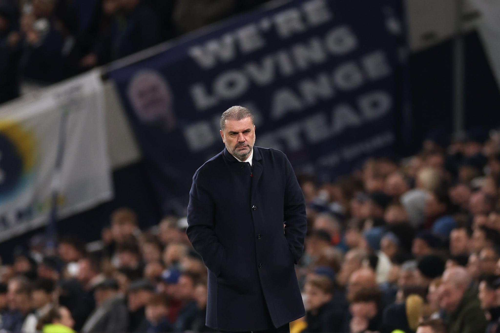 Ange Postecoglou, t&eacute;cnico do Tottenham 