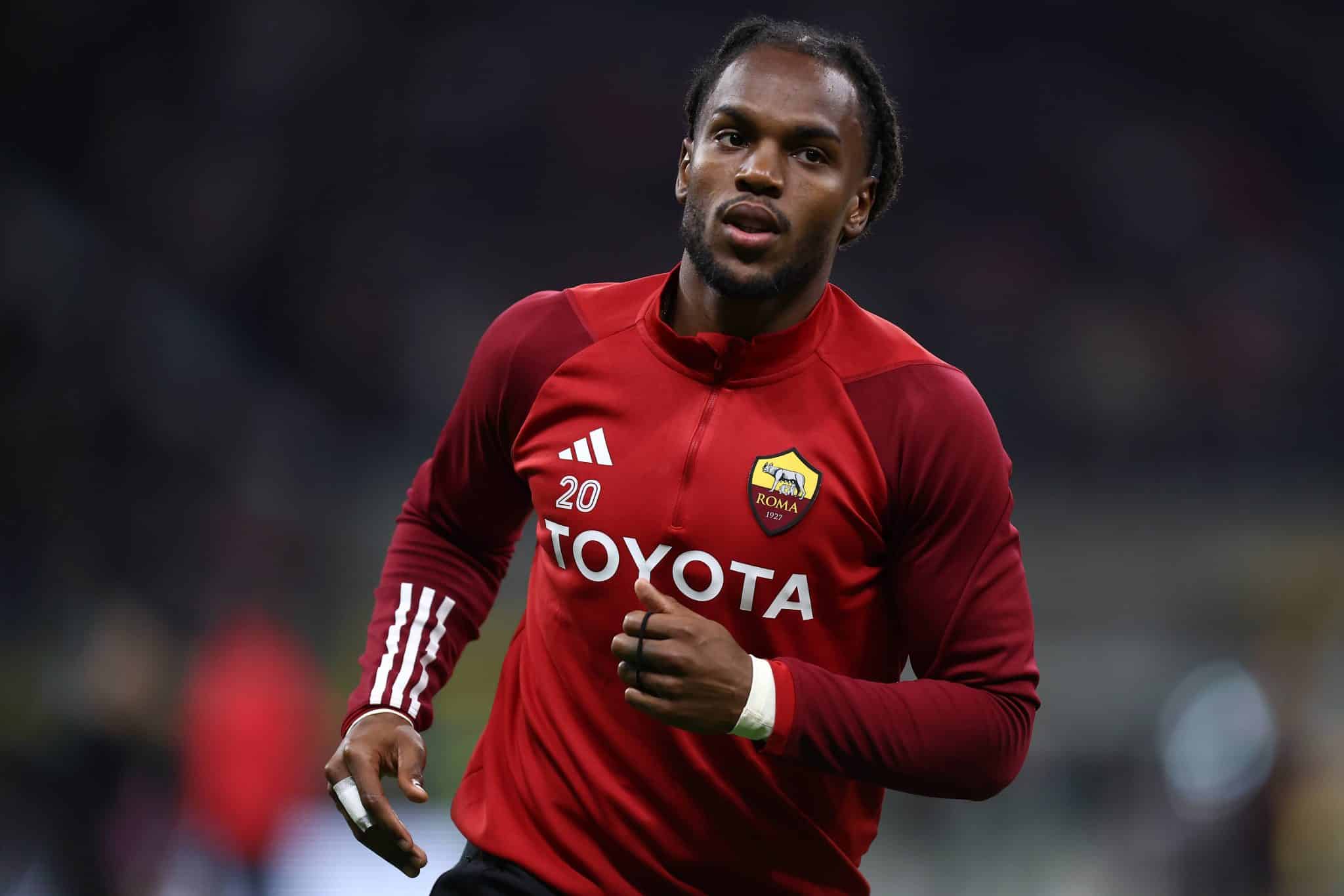 Les&otilde;es atrapalharam a sequ&ecirc;ncia de Renato Sanches na Roma durante a temporada 2023/2024. Foto: Icon Sport