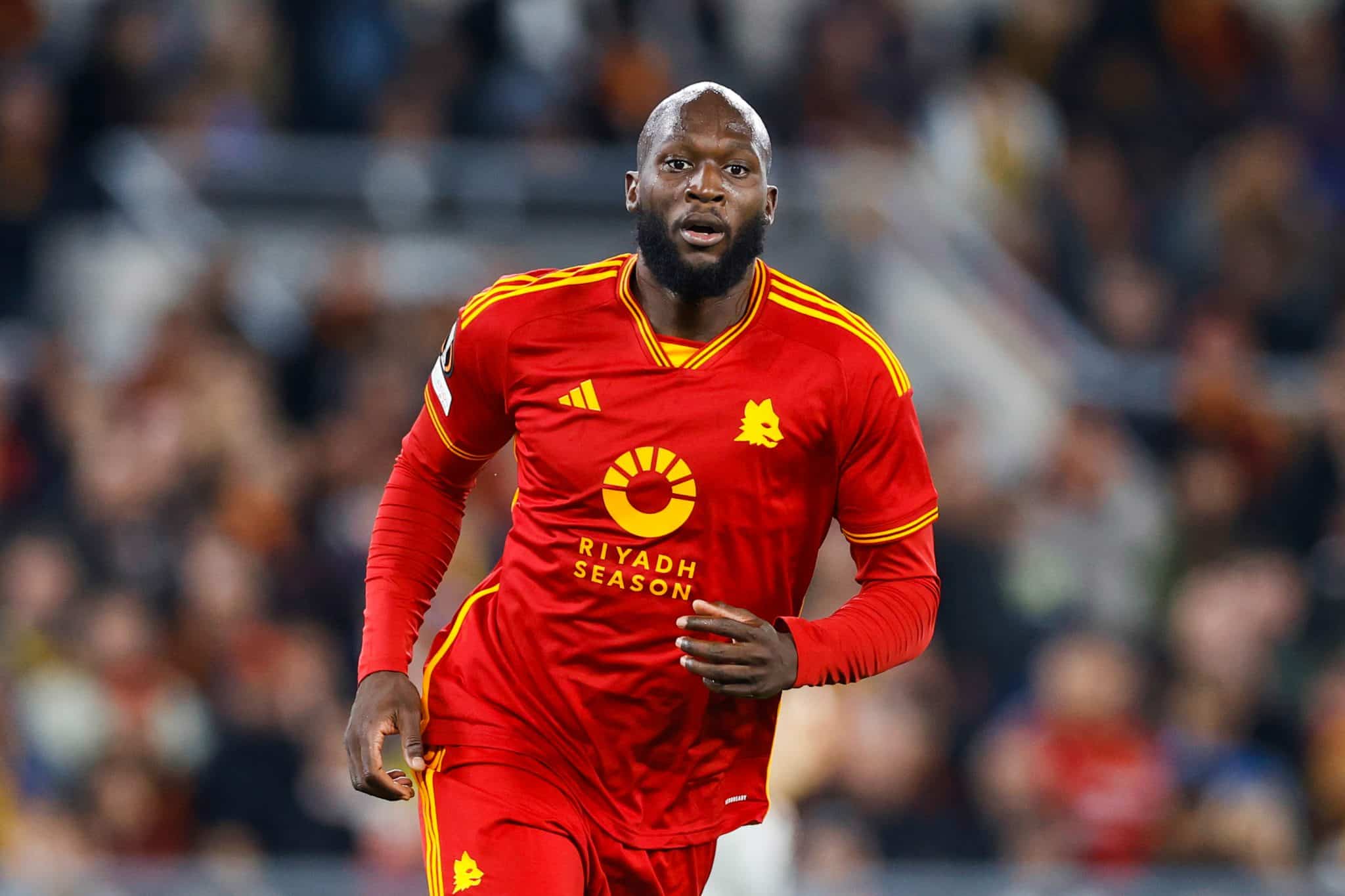 Na &uacute;ltima temporada, Lukaku fez 21 gols em 47 jogos pela Roma. Foto: Icon Sport