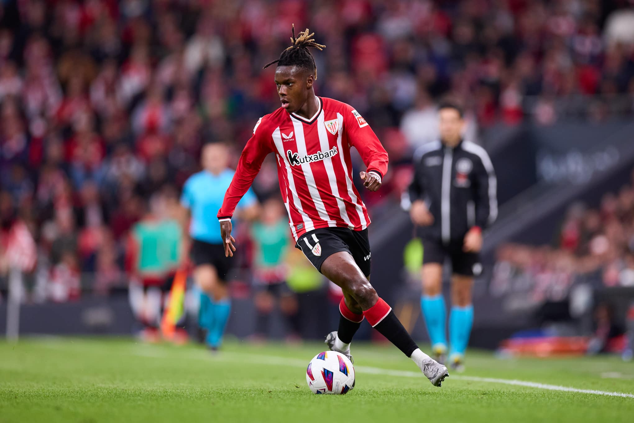 Foto: (IconSport) - Nico Williams, do Athletic Bilbao