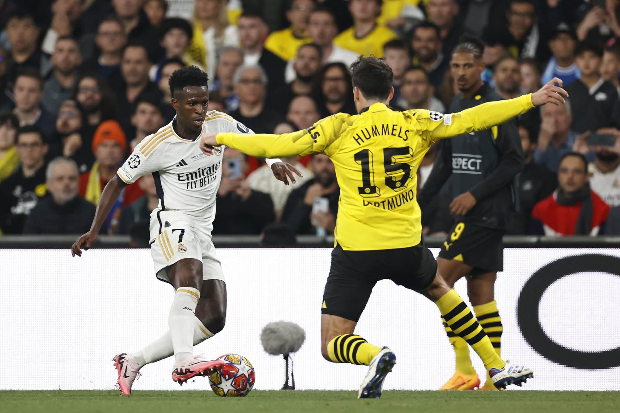 Hummels esteve na final da Champions League 2023/2024, quando o Borussia Dortmund foi derrotado pelo pr&oacute;prio Real Madrid. Foto: Icon Sport