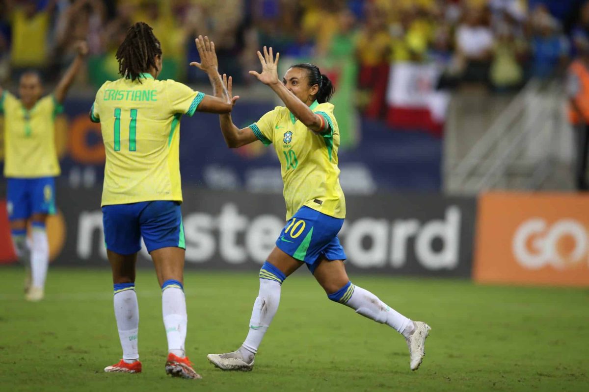 Quem s&atilde;o as 10 maiores artilheiras da Sele&ccedil;&atilde;o Feminina de Futebol?