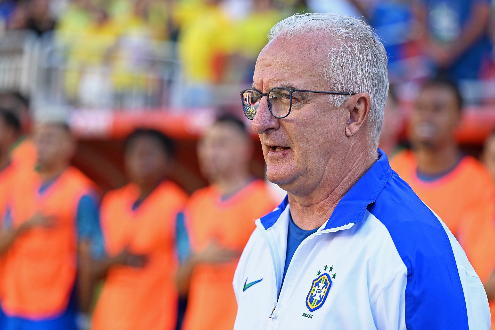 Pressionado p&oacute;s-Copa Am&eacute;rica, Dorival J&uacute;nior tem compromissos em setembro pela Sele&ccedil;&atilde;o Brasileira. Foto: Icon Sport