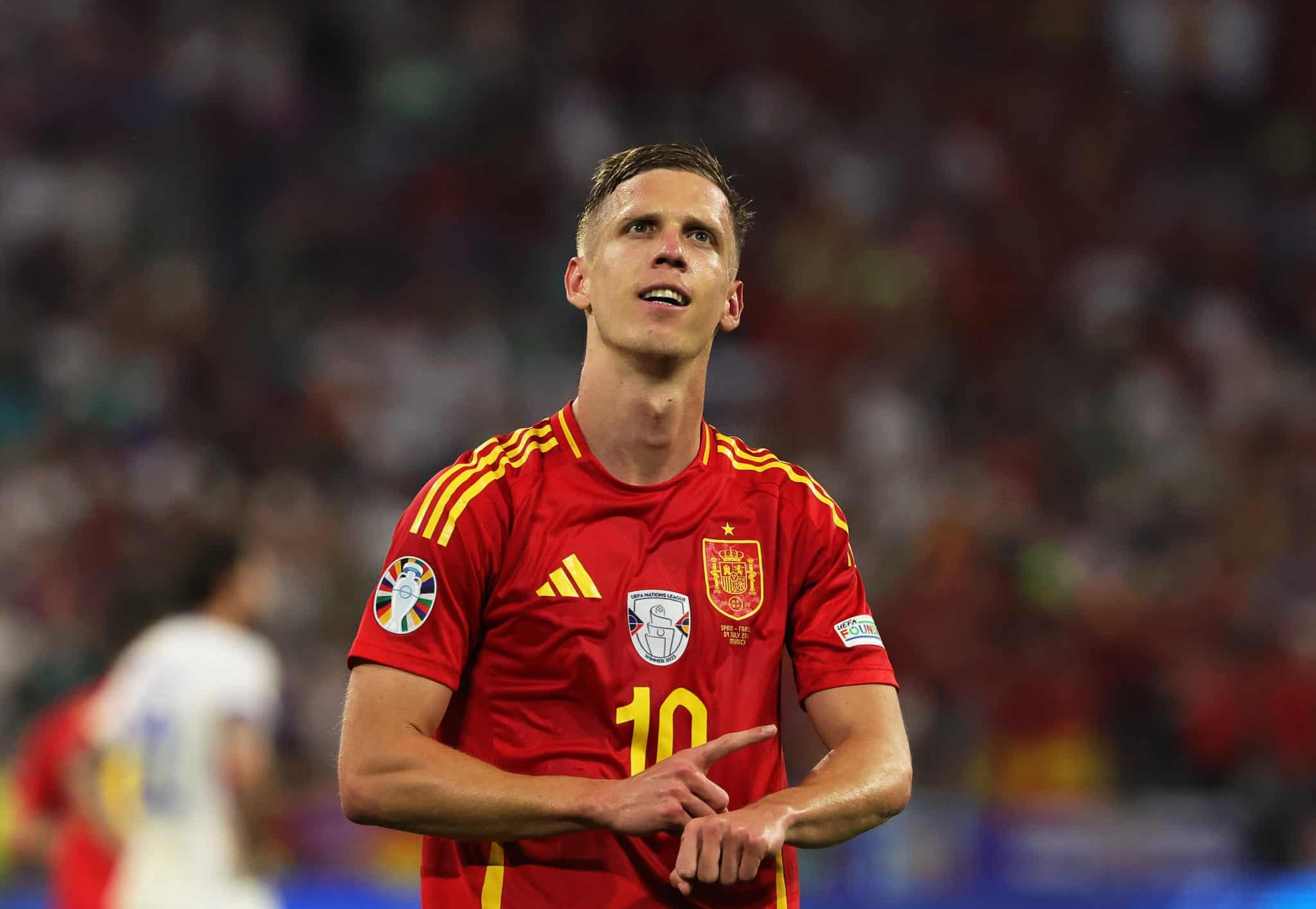 O tempo &eacute; inimigo dos clubes interessados por Dani Olmo, destaque espanhol da Euro