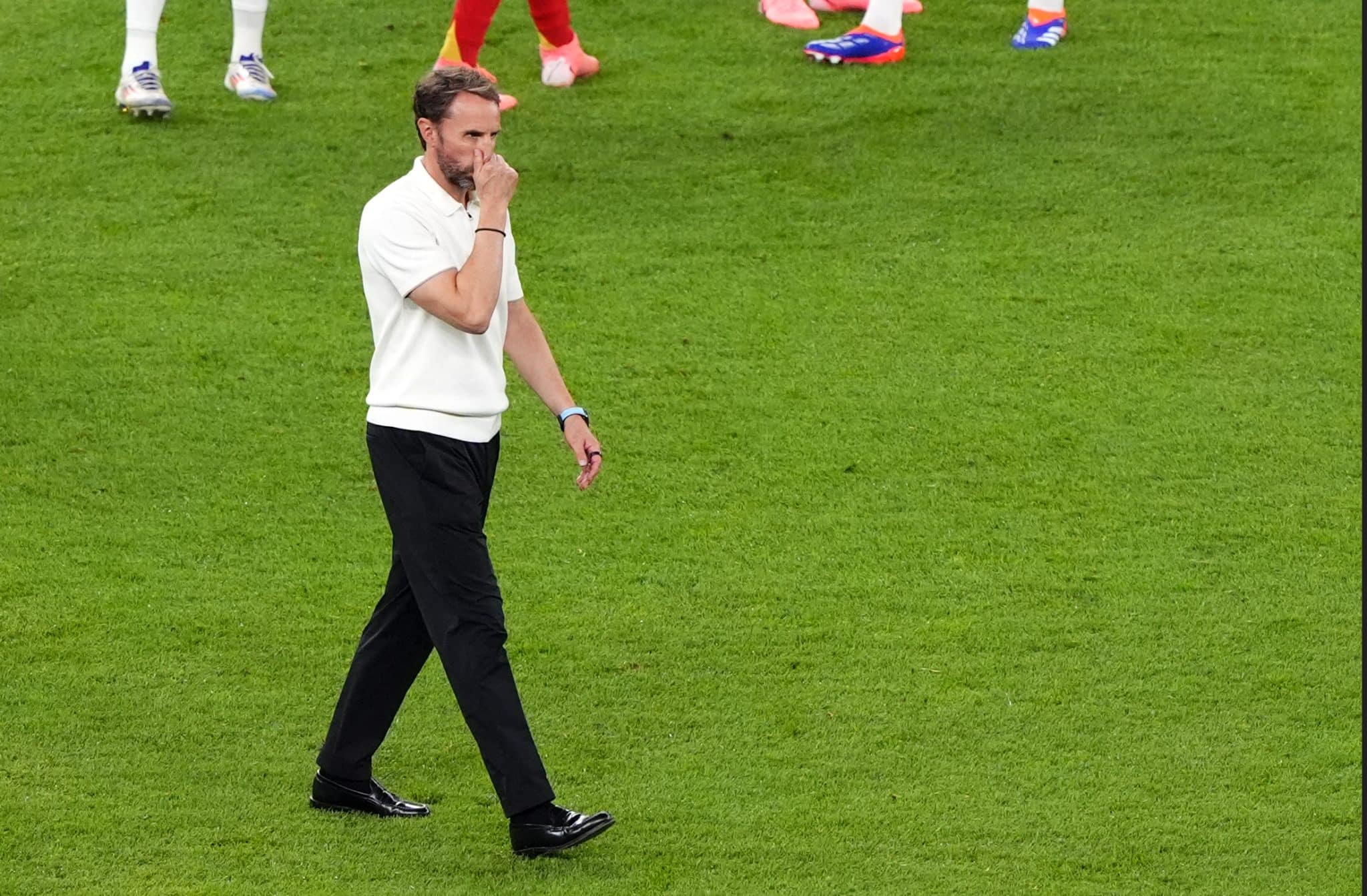 Gareth Southgate ap&oacute;s vice-campeonato da Euro