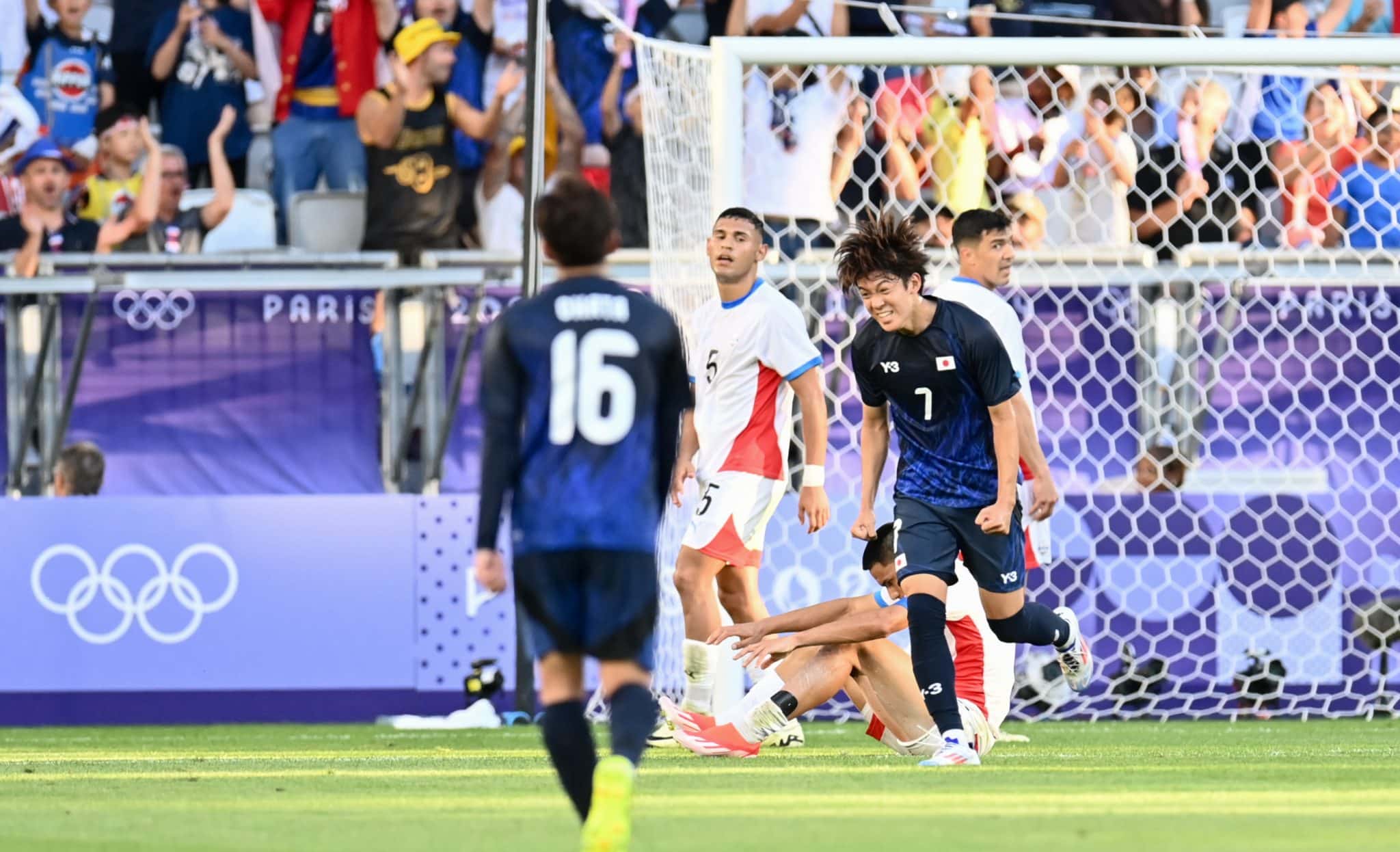Foto: (IconSport) - Jap&atilde;o vence Paraguai na estreia do Grupo D dos Jogos Ol&iacute;mpicos