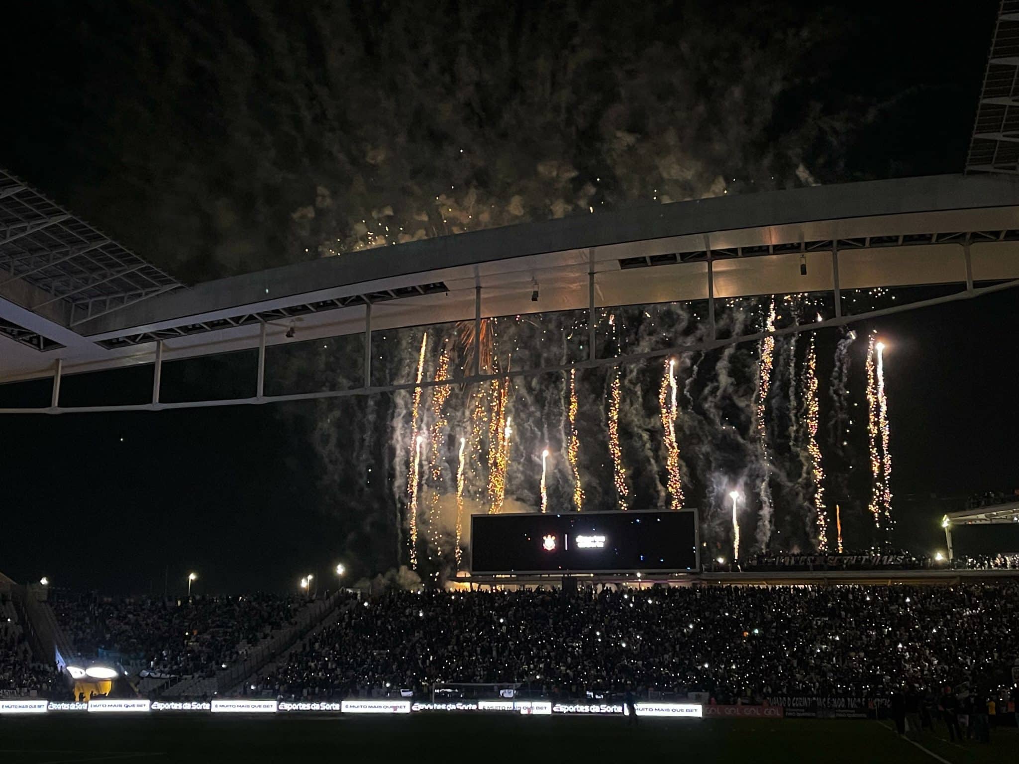Corinthians an&uacute;ncio Esportes da Sorte