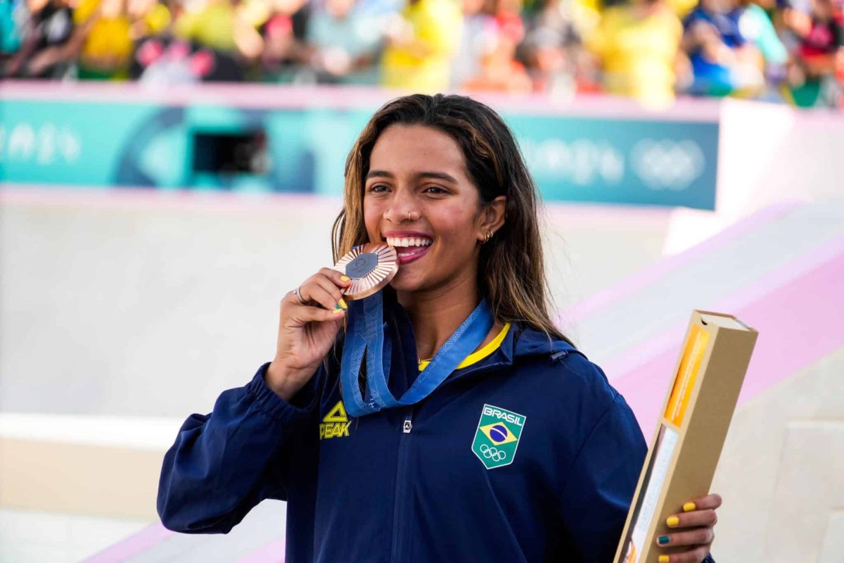 Rayssa Leal ganha medalha de bronze em Paris 2024