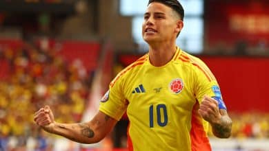 James Rodriguez quebra recorde de Messi e chora ap&oacute;s feito hist&oacute;rico pela Col&ocirc;mbia