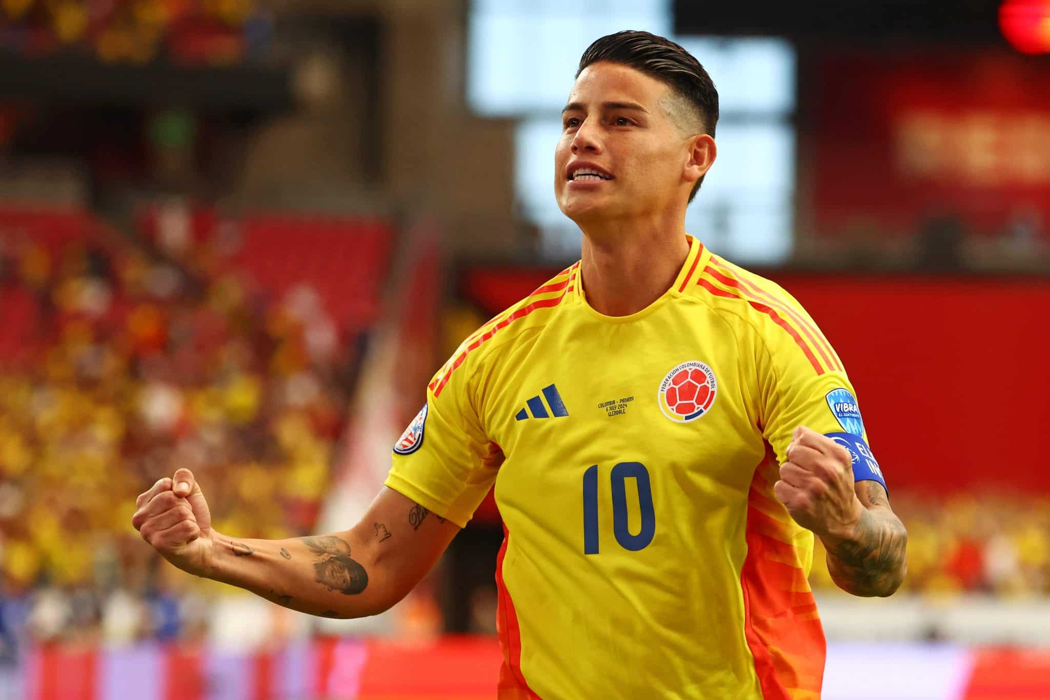 James Rodriguez quebra recorde de Messi e chora ap&oacute;s feito hist&oacute;rico pela Col&ocirc;mbia