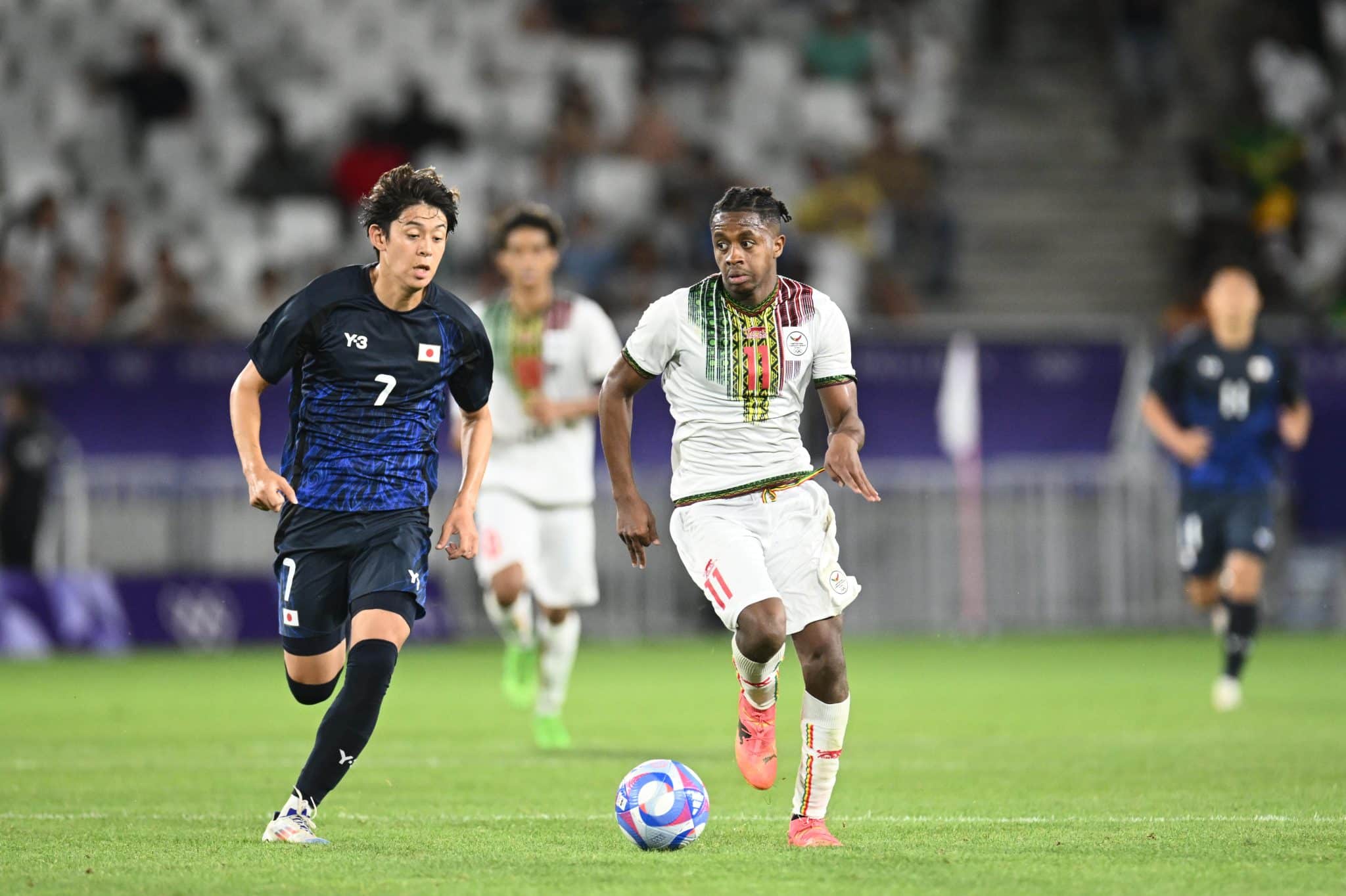 Yamamoto marcou o gol japon&ecirc;s diante de Mali pela segunda rodada das Olimp&iacute;adas