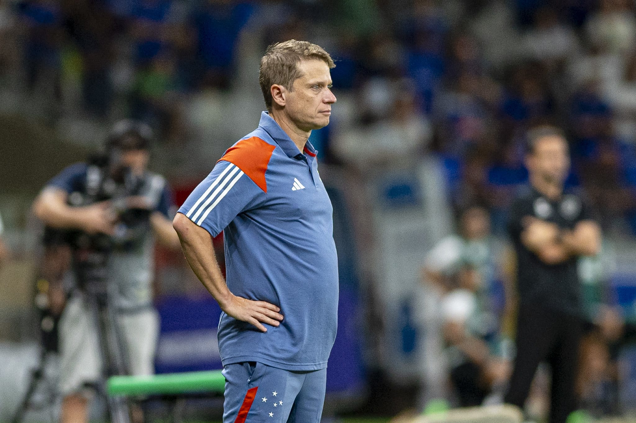 Fernando Seabra durante Cruzeiro 3 x 2 Botafogo