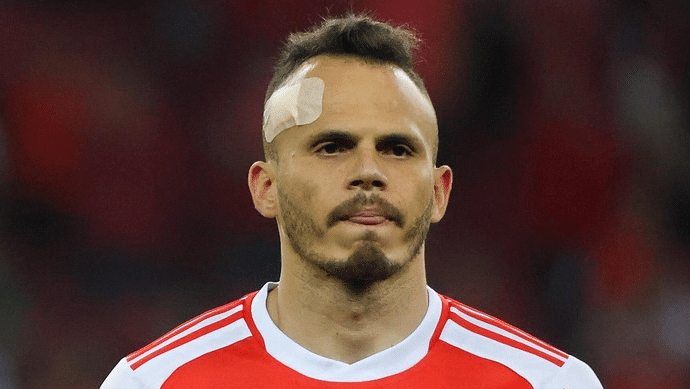 Ren&ecirc; foi substitu&iacute;do no intervalo do jogo do Internacional contra o Rosario Central