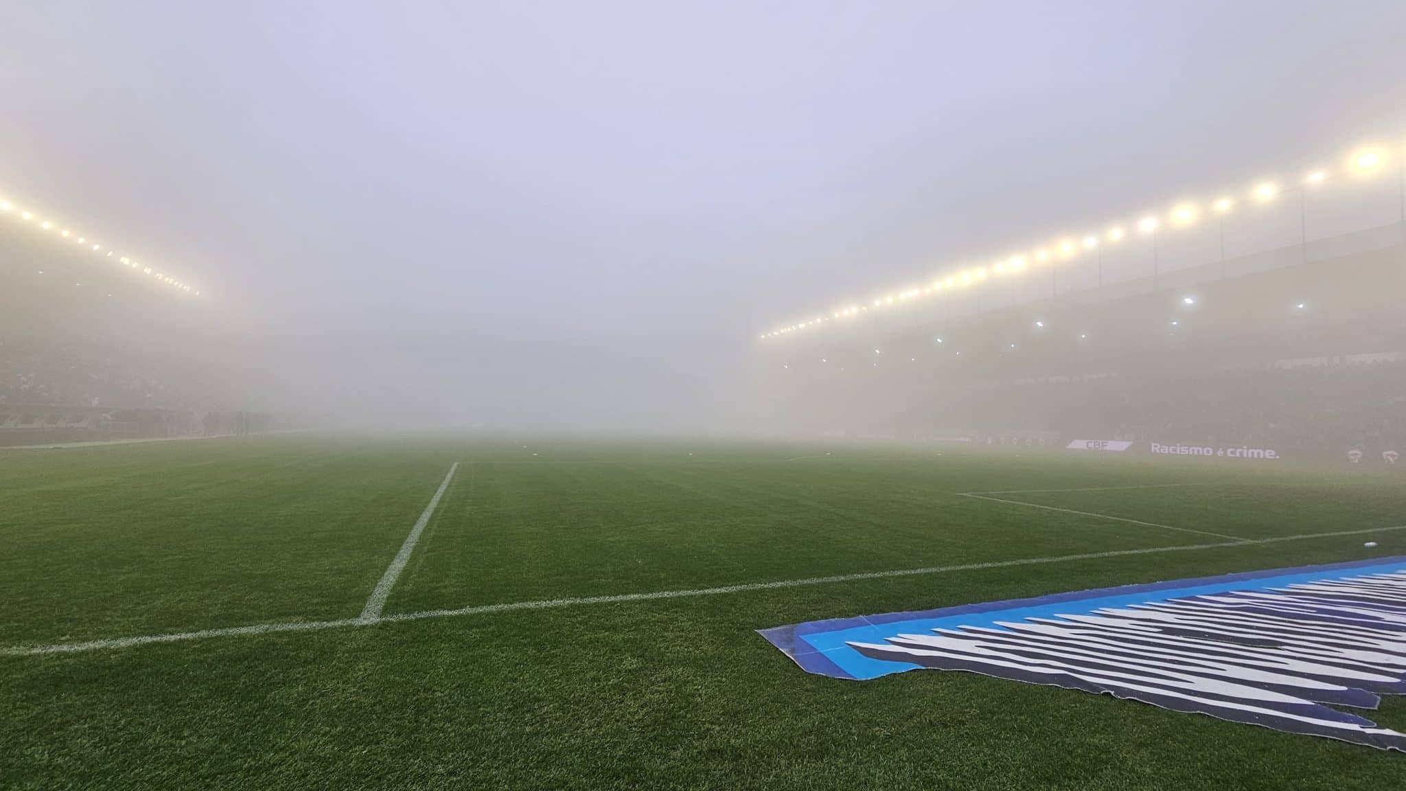 Neblina tomou conta do Alfredo Jaconi, em Caxias do Sul/RS