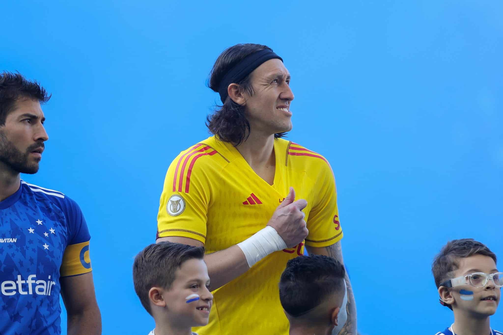 C&aacute;ssio assume gol do Cruzeiro e tem estreia quase perfeita contra o Red Bull Bragantino