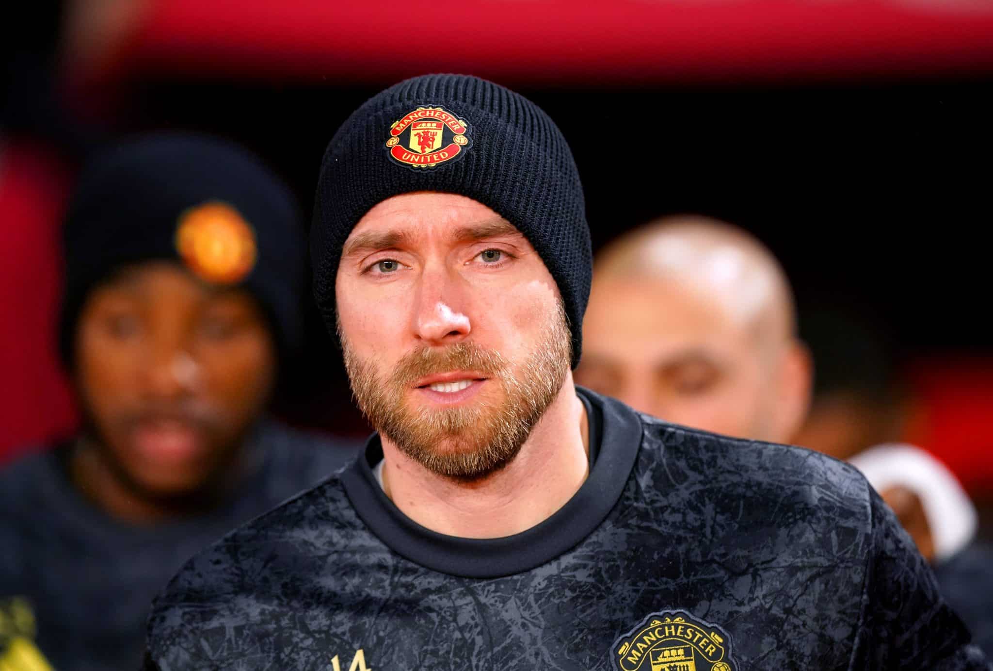 Eriksen manda leve indireta a Ten Hag em resposta sobre futuro no Manchester United