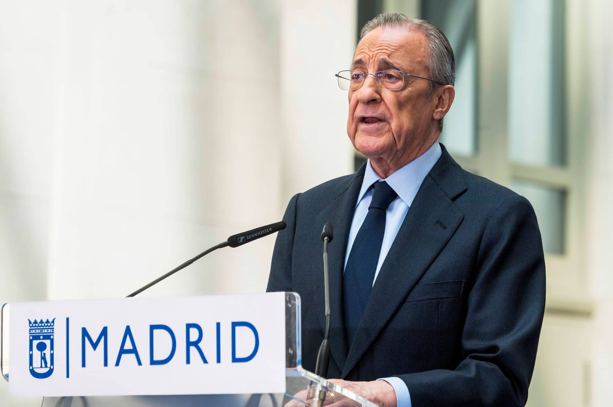 Florentino P&eacute;rez, presidente do Real Madrid