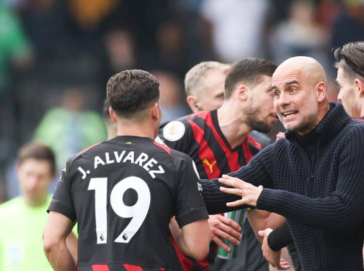 Julián Álvarez quebra silêncio sobre saída do City com indireta, e Guardiola responde