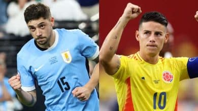 Jogos de hoje (10/07) da Copa Am&eacute;rica 2024. Duelo equilibrado entre Uruguai e Col&ocirc;mbia