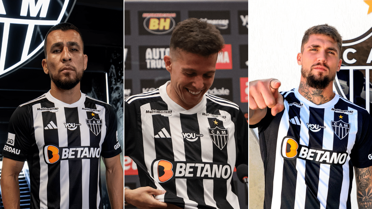 Alonso, Bernard e Lyanco, refor&ccedil;os do Atl&eacute;tico-MG
