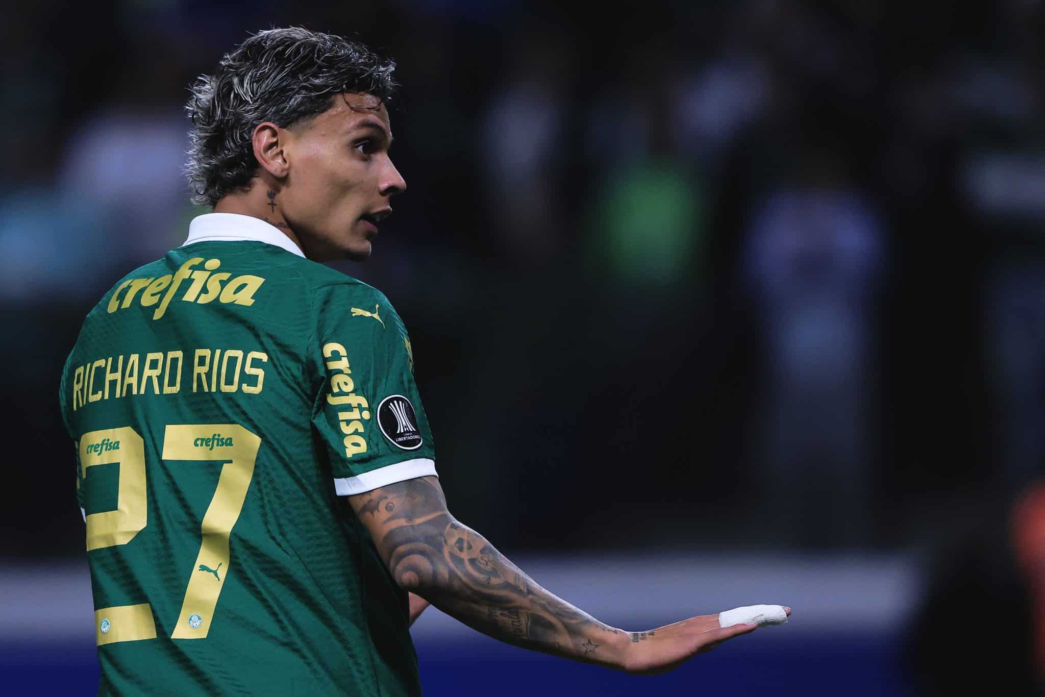 Quanto o Flamengo pode receber caso o Palmeiras venda Richard R&iacute;os