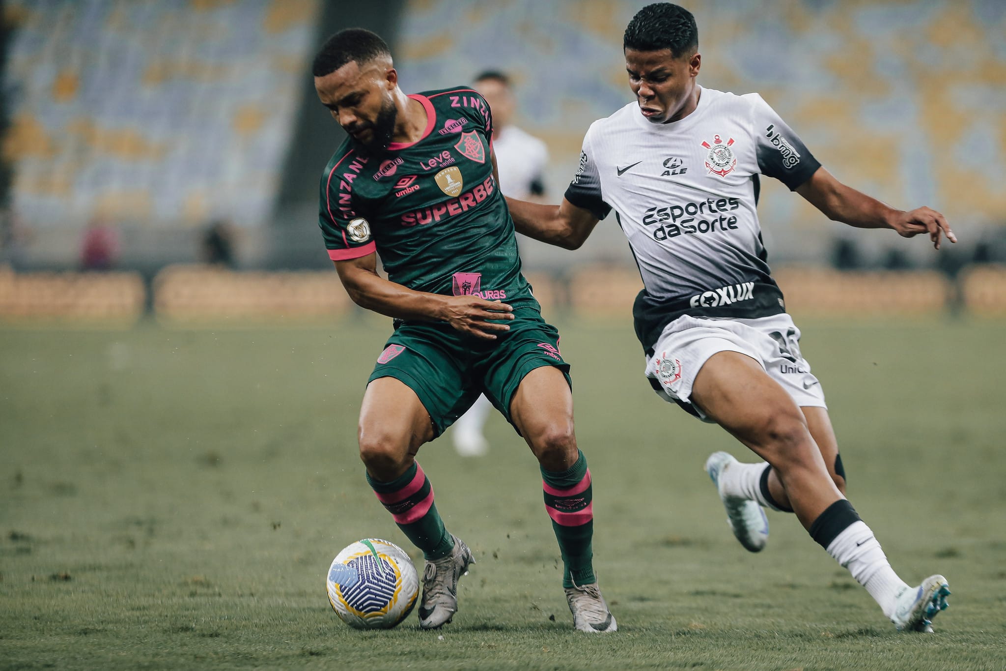 Fluminense e Corinthians fizeram jogo ruim no Maracan&atilde; - Foto: LUCAS MER&Ccedil;ON / FLUMINENSE F.C.