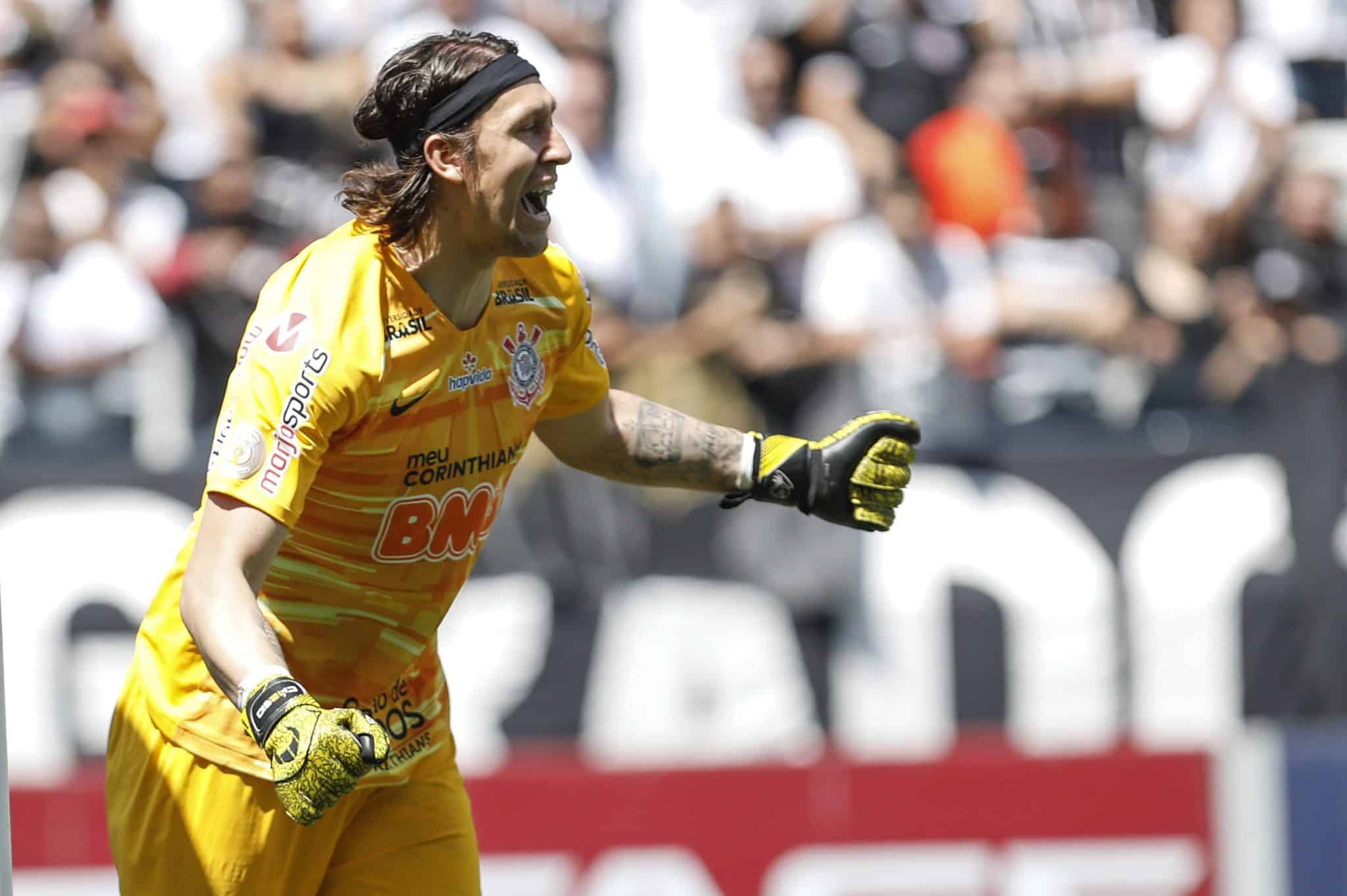 C&aacute;ssio celebra vit&oacute;ria do Corinthians sobre o Vasco no Brasileir&atilde;o de 2019