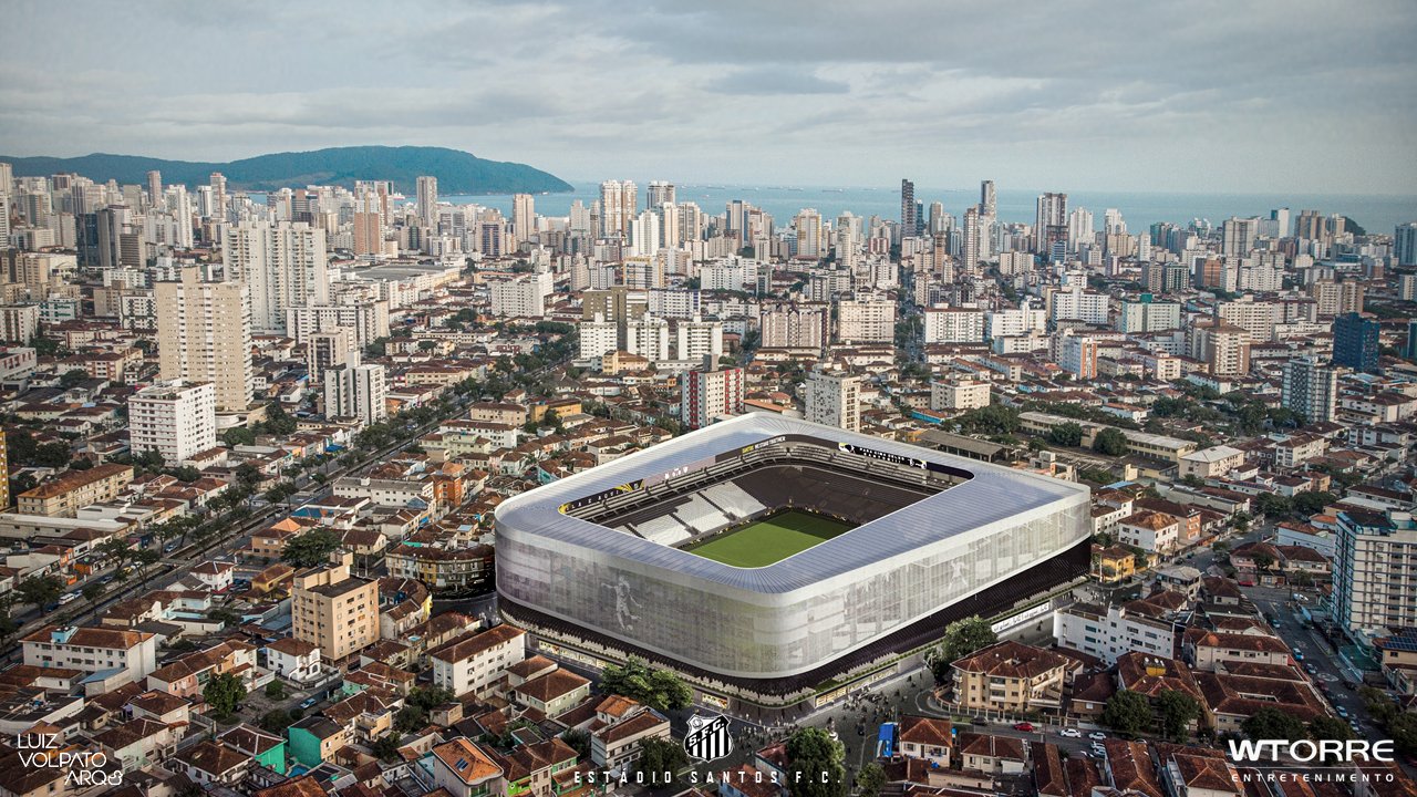 Reforma da Vila Belmiro: pedidos do Santos esfriam projeto com a WTorre