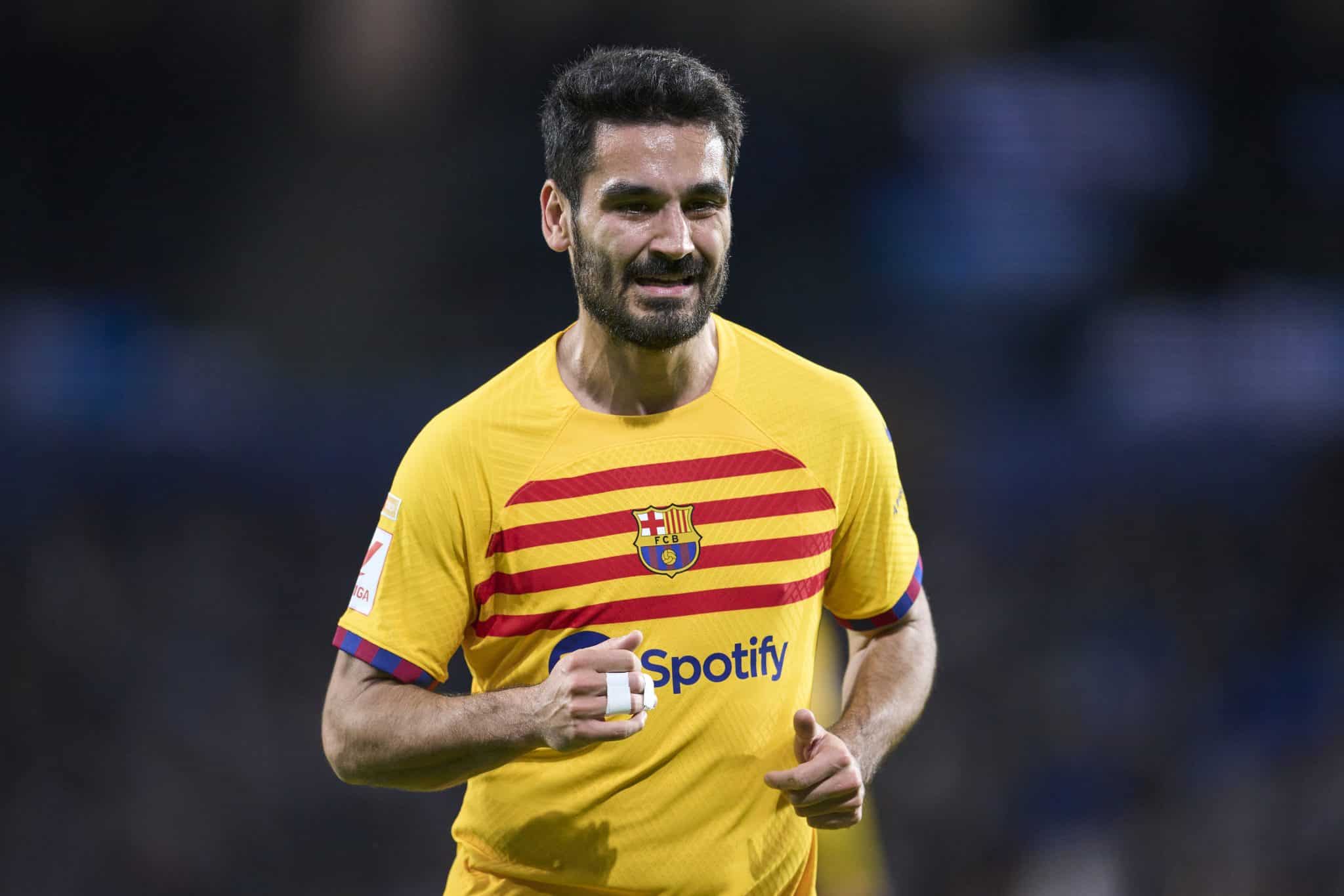 Em sua primeira temporada pelo Barcelona, Gundogan participou de 51 jogos, com 14 assist&ecirc;ncias e 5 gols. Foto: Icon Sport