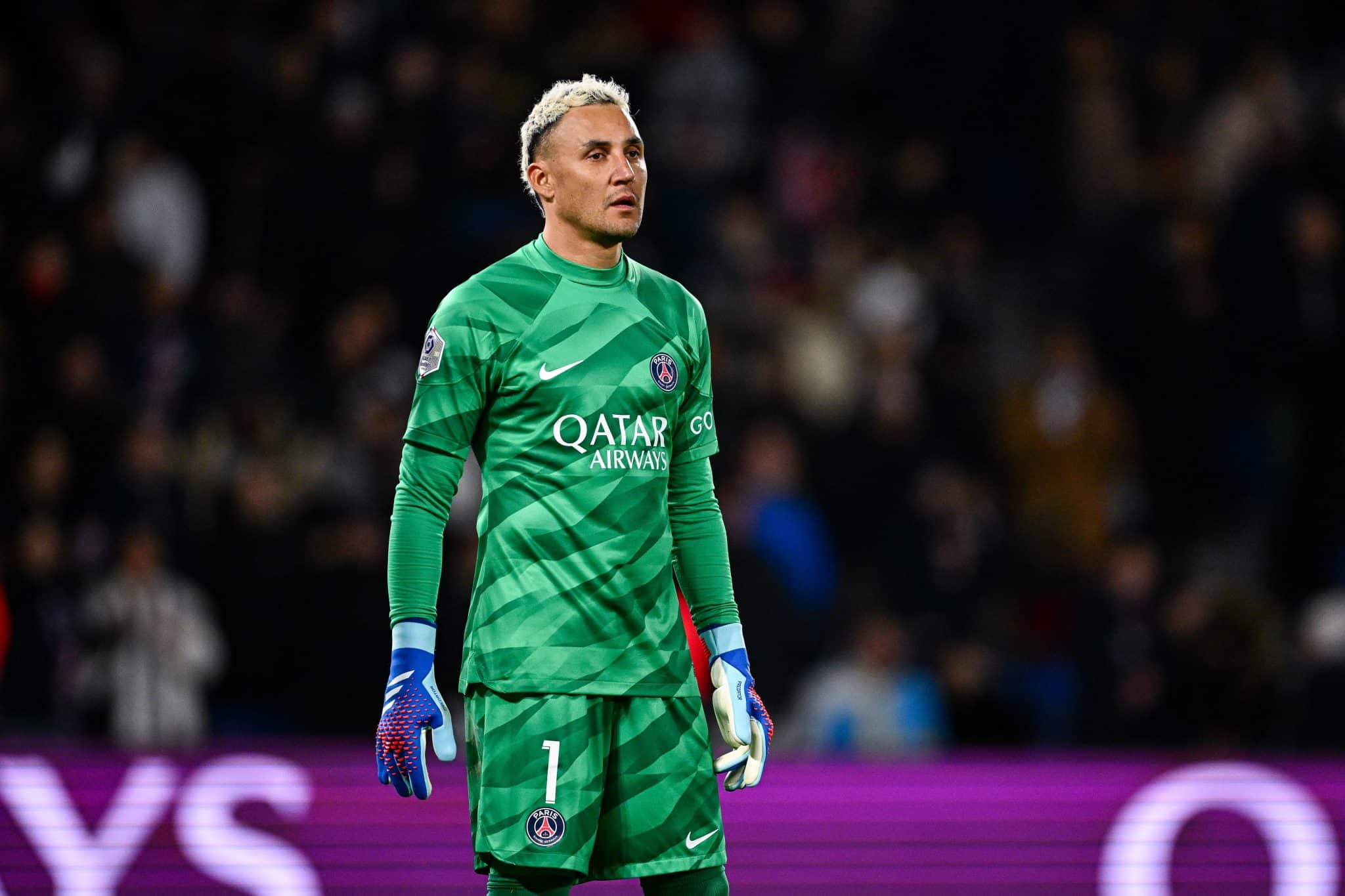 Reserva no PSG em 2023/2024, Keylor Navas n&atilde;o renovou com o clube franc&ecirc;s. Foto: Icon Sport