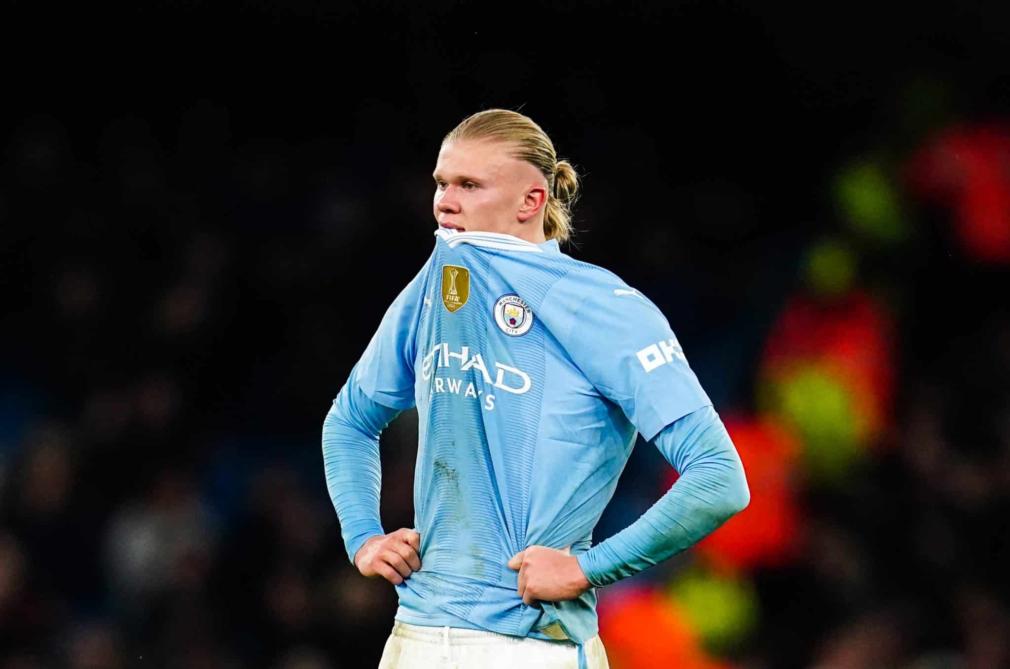 Haaland em a&ccedil;&atilde;o pelo Manchester City 