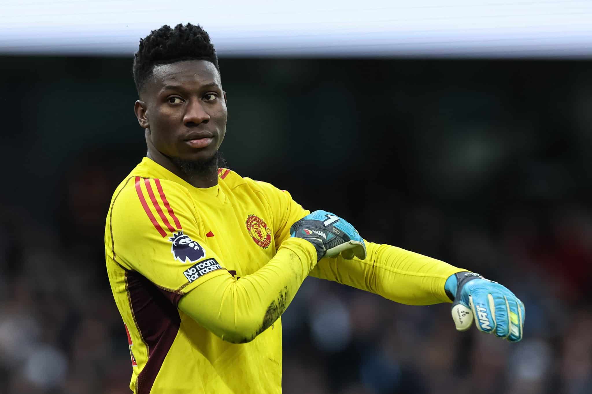 Onana prometeu se arriscar mais no gol do United. Foto: Icon Sport