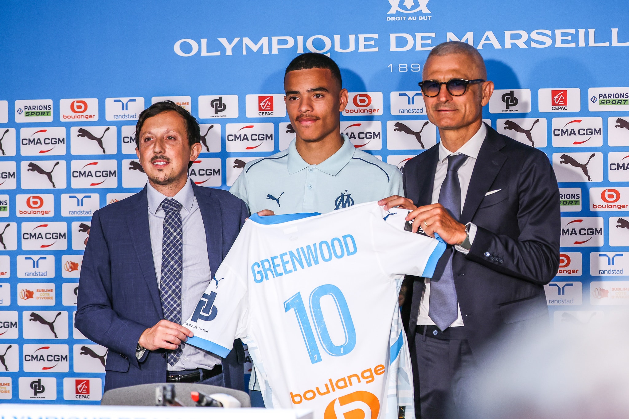 Mason Greenwood foi a contrata&ccedil;&atilde;o mais cara do Olympique de Marseille no ver&atilde;o de 2024. Foto: Icon Sport