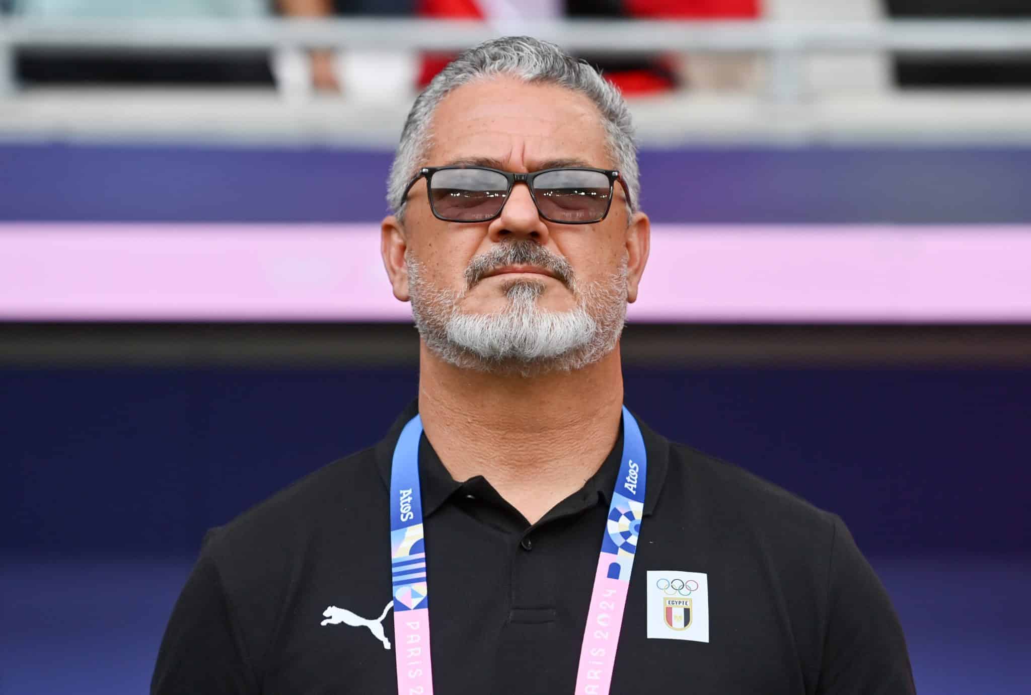 Nas Olimp&iacute;adas de Paris, Rog&eacute;rio Micale &eacute; o t&eacute;cnico do Egito. Foto: Icon Sport