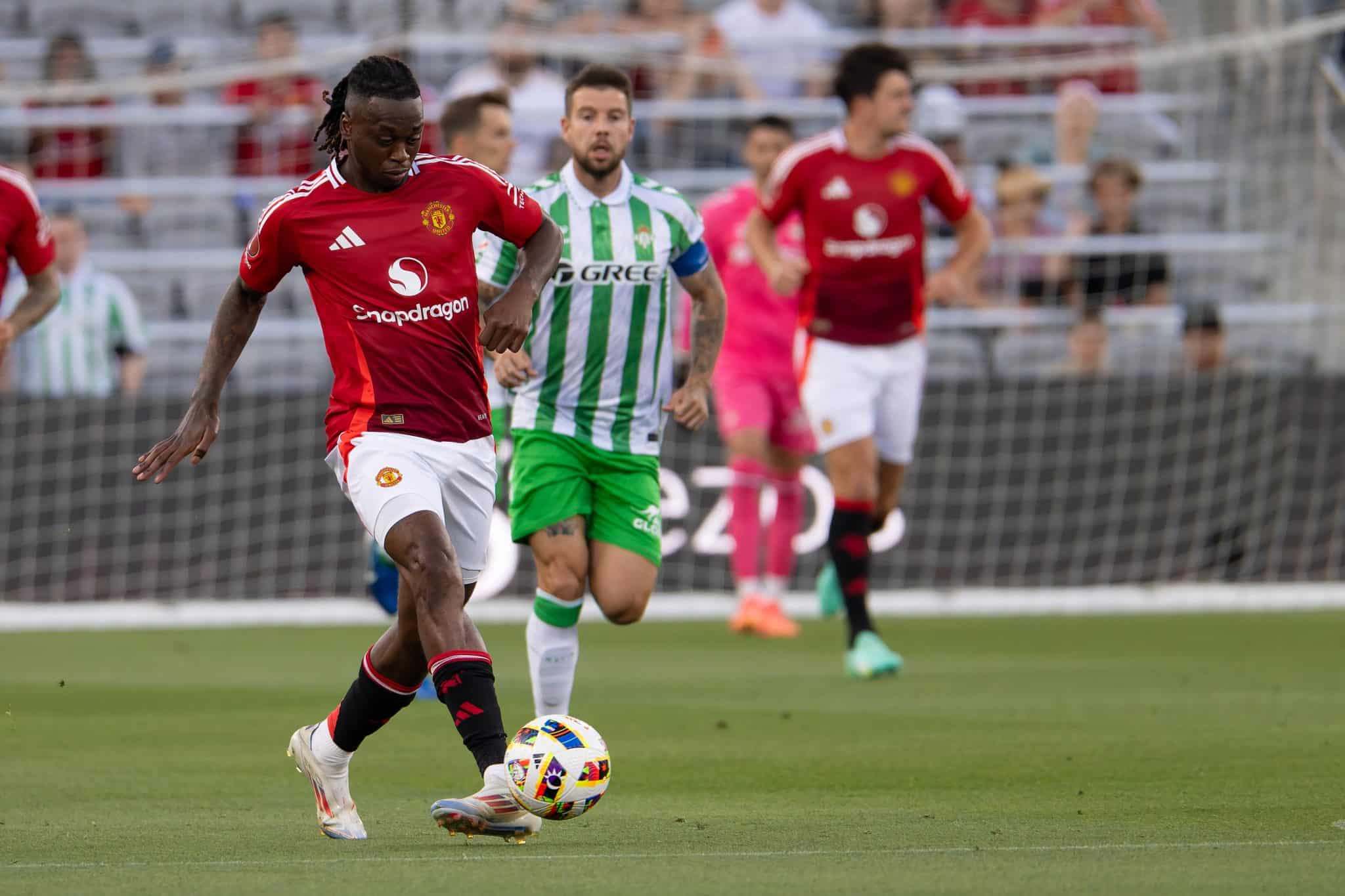 O Manchester United venceu o Real Betis por 3 a 2 em amistoso nesta quarta-feira (31). Foto: Icon Sport