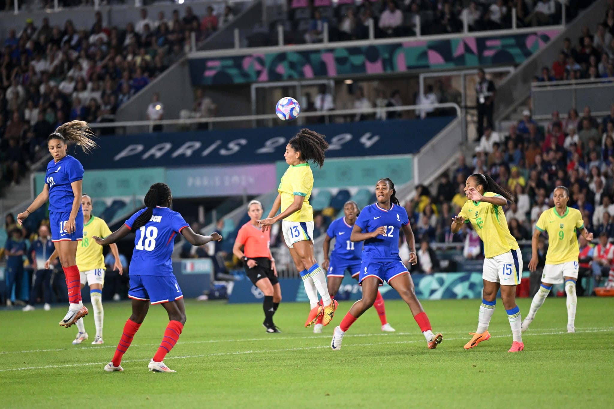 Foto: (IconSport) -Brasil vence França nas Olimpíadas