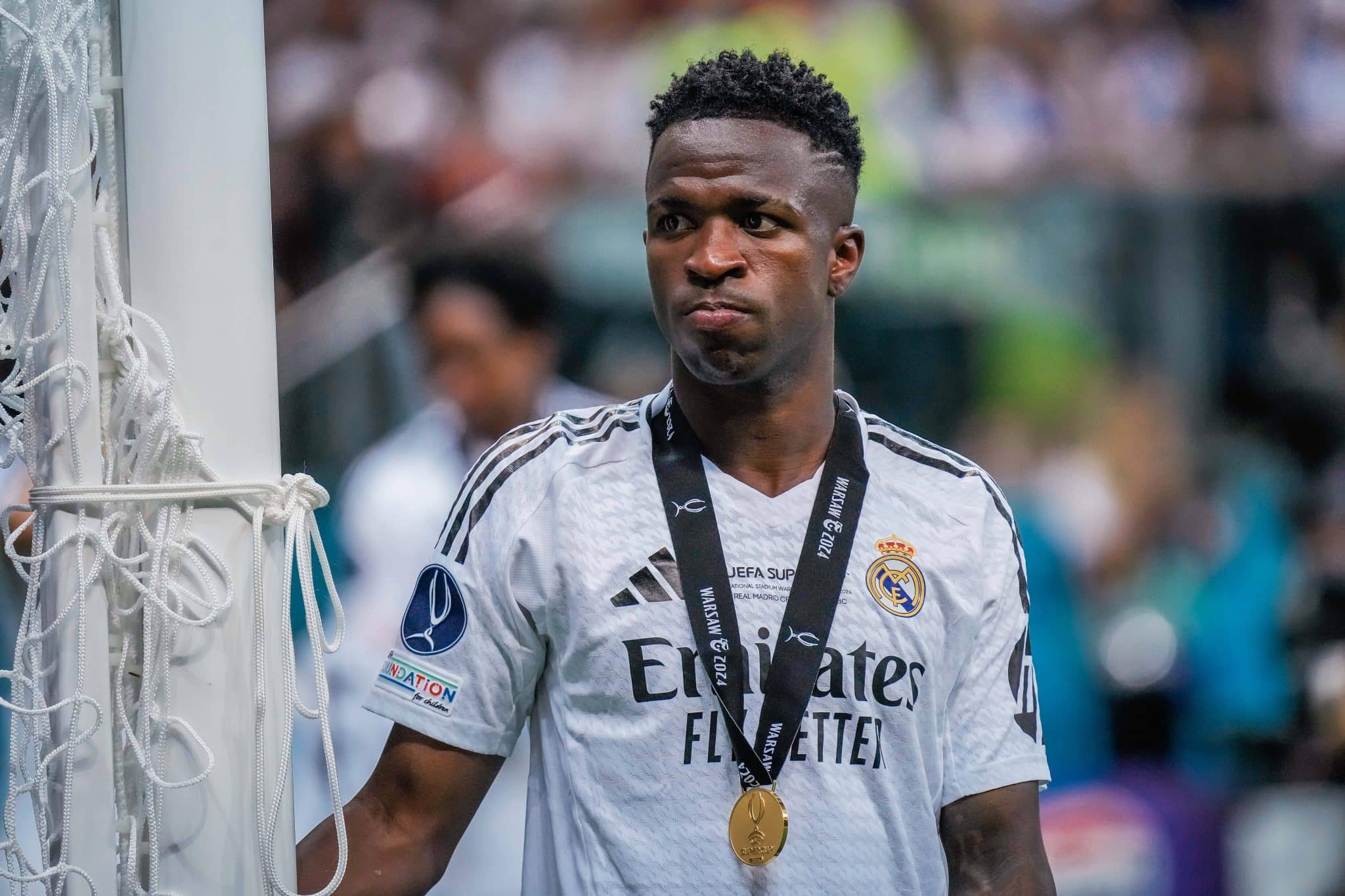 O Real Madrid &eacute; o clube espanhol com mais jogadores brasileiros em seu elenco na temporada 2024/2025. Foto: Icon Sport