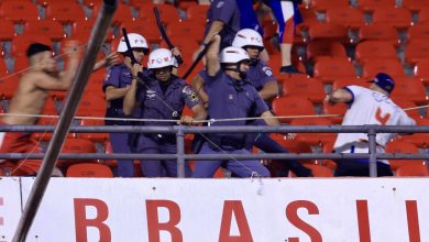 21 torcedores do Nacional-URU s&atilde;o detidos ap&oacute;s briga em jogo do S&atilde;o Paulo no MorumBIS