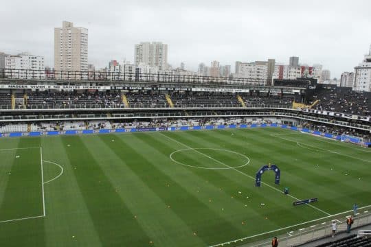 Ap&oacute;s press&atilde;o, Santos e Viva Sorte assinam, de fato, contrato por naming rights da Vila