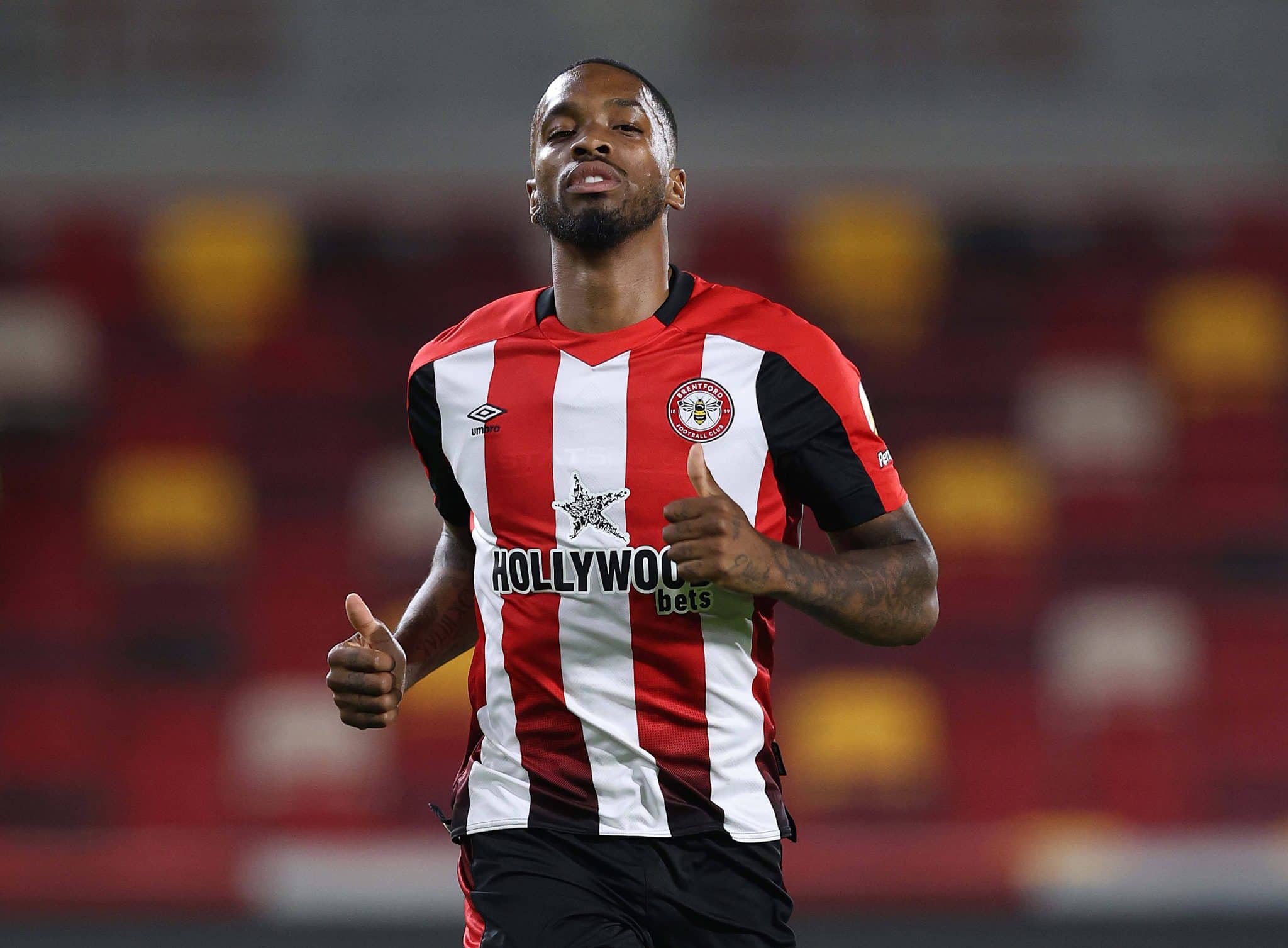 Ivan Toney anotou 20 gols em 33 jogos na temporada 2022/2023 da Premier League