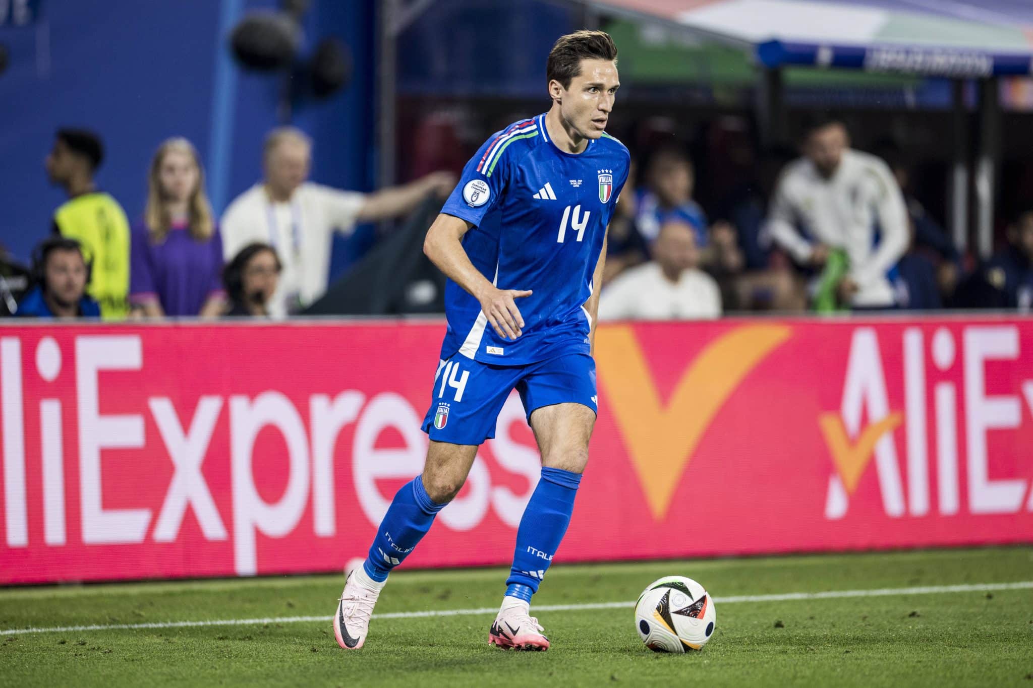 Chiesa em atua&ccedil;&atilde;o pela It&aacute;lia Foto: Imago