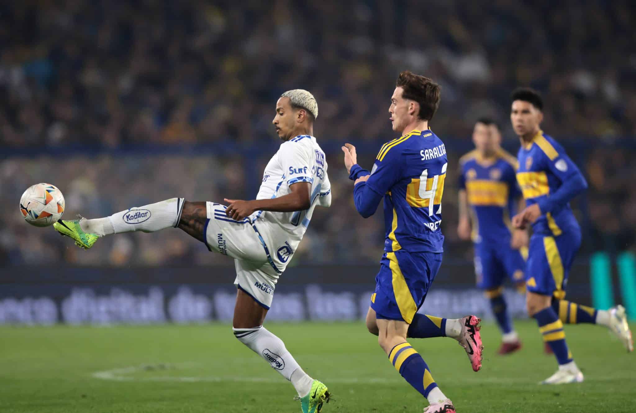 Matheus Pereira durante Boca Juniors x Cruzeiro