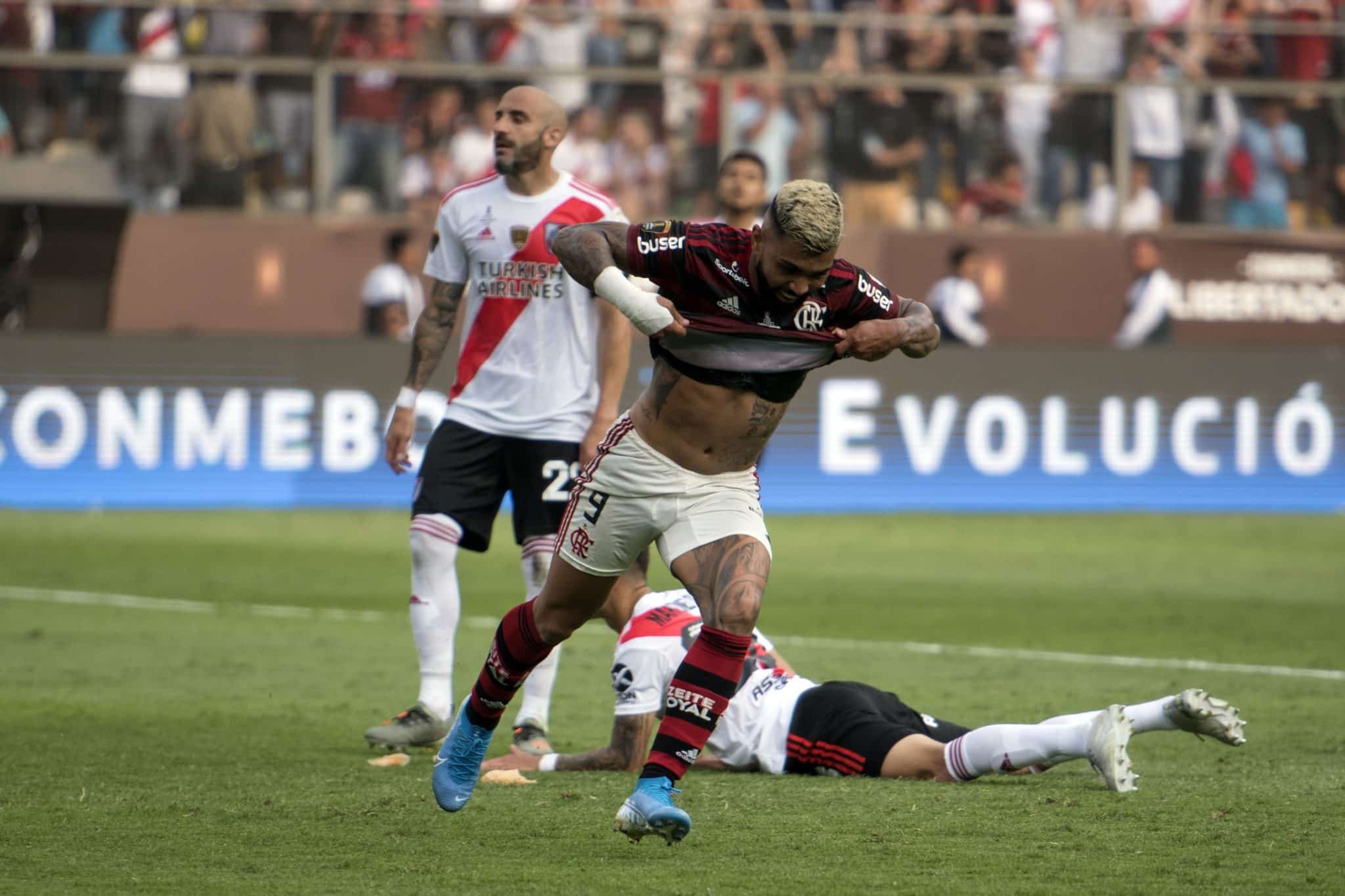O Flamengo bateu o River Plate na final da Copa Libertadores de 2019