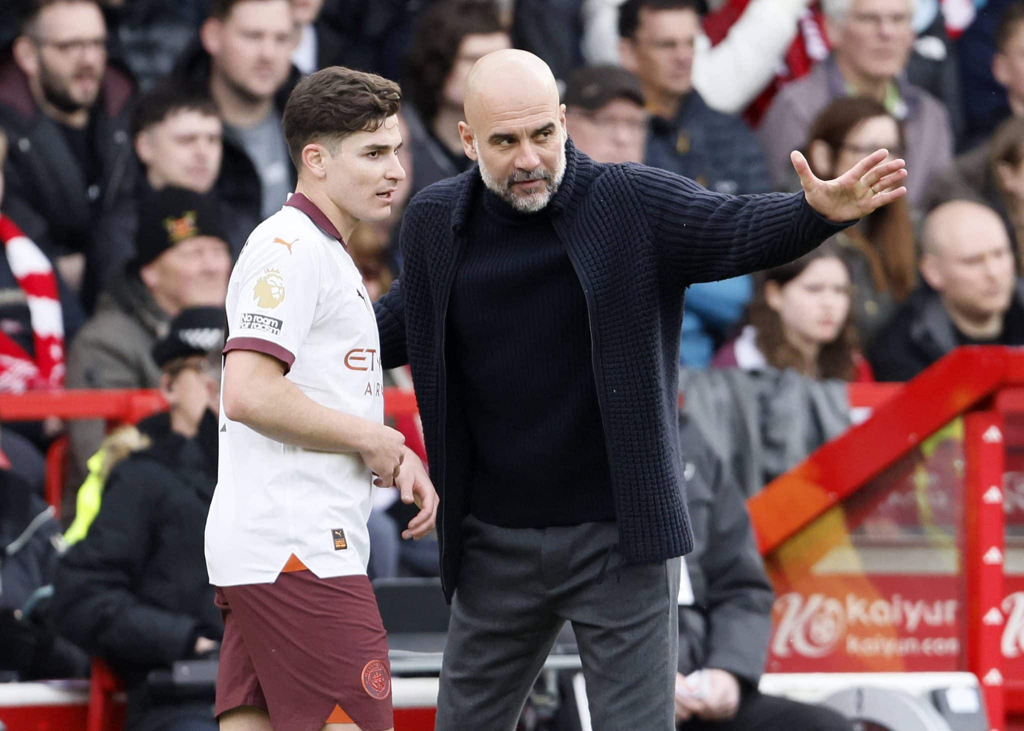 Alvarez revela o papel de Guardiola em sua sa&iacute;da do Manchester City