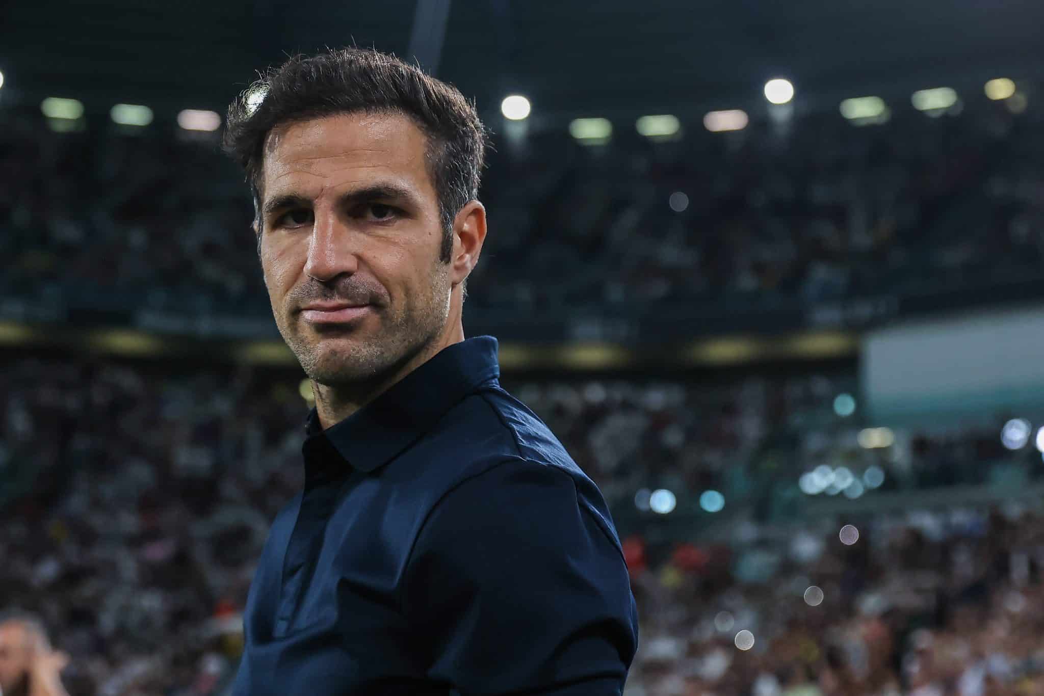 O t&eacute;cnico Cesc F&agrave;bregas durante jogo do Como