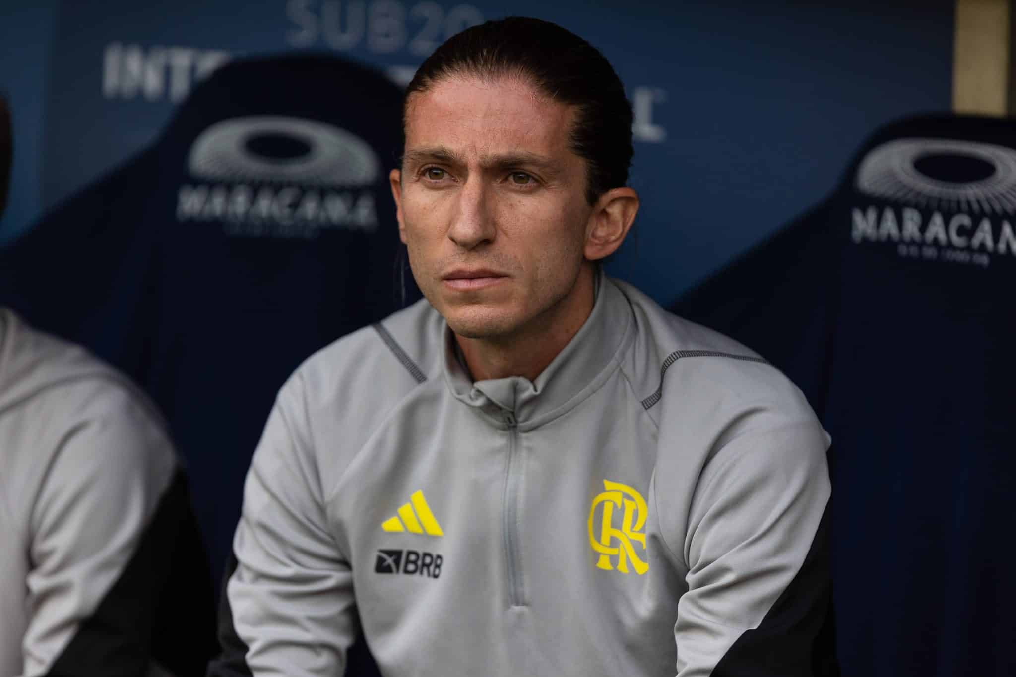 Filipe Lu&iacute;s, treinador do sub-20 do Flamengo (Foto: IMAGO / ZUMA Press Wire)