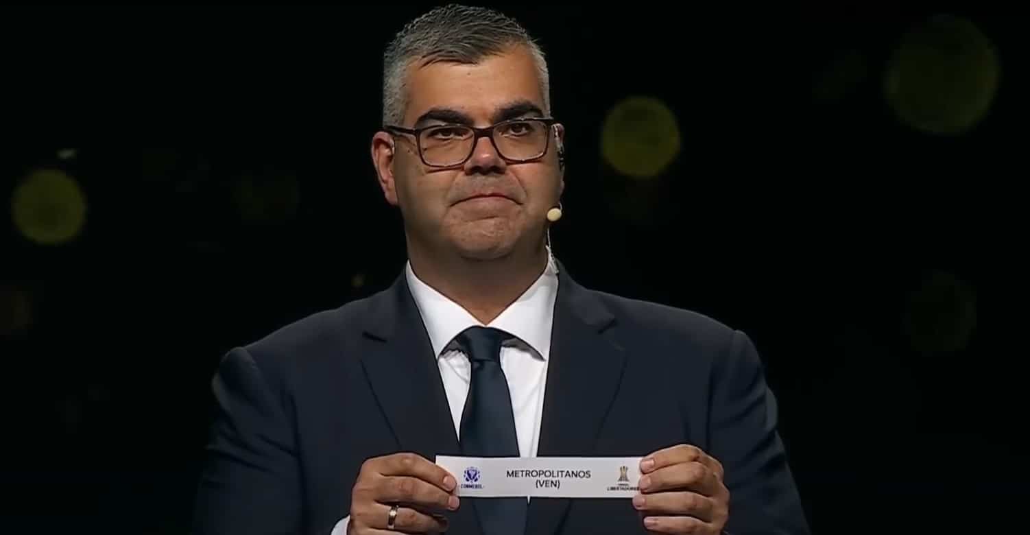 O que brasileiro dos sorteios da Conmebol est&aacute; fazendo nas Olimp&iacute;adas?